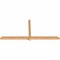 Ekena Millwork Eugene Smooth Timber Gable Bracket, Western Red Cedar, 96"W x 44"H x 3 1/2"D x 3 1/2"F, 11/12 Pitch GBW096X44X0404EUG00SWR - alternate 5